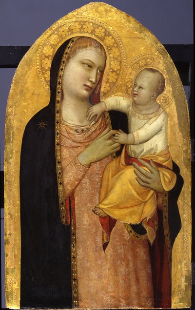 Virgen con el Niño de Maso di Banco