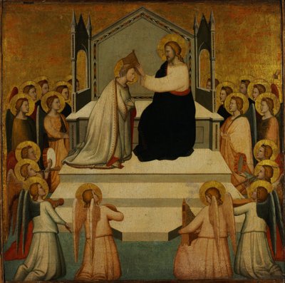 Coronación de la Virgen de Maso di Banco