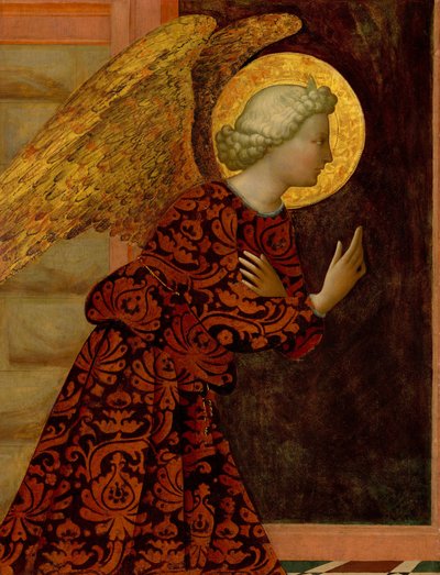 El Arcángel Gabriel, c. 1430 de Masolino da Panicale