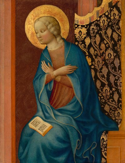 La Virgen Anunciada, c. 1430 de Masolino da Panicale