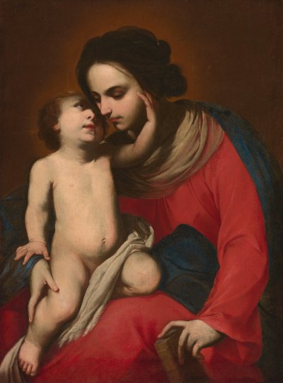 Virgen con el Niño de Massimo Stanzione