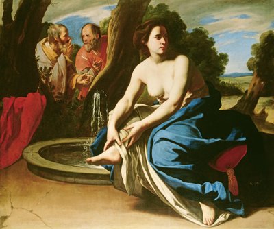 Susana y los ancianos de Massimo Stanzione