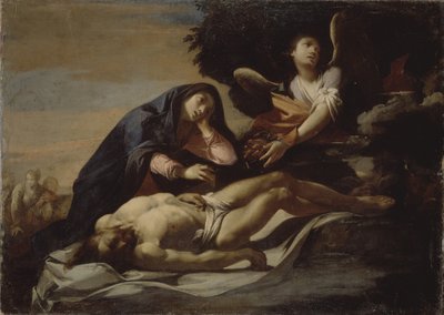 La lamentación sobre Cristo, mediados del siglo XVII de Massimo Stanzione