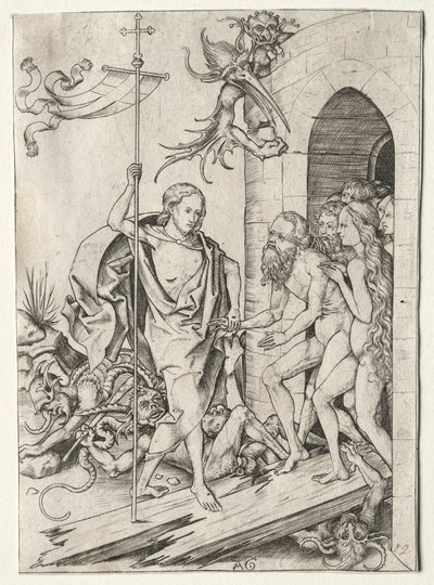 Pasión de Jesucristo: El Descenso al Limbo, 1400s de Master AG