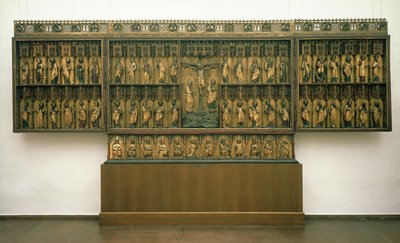 Altar mayor de San Pedro en Hamburgo, el Altar de Grabow, 1383 de Master Bertram of Minden