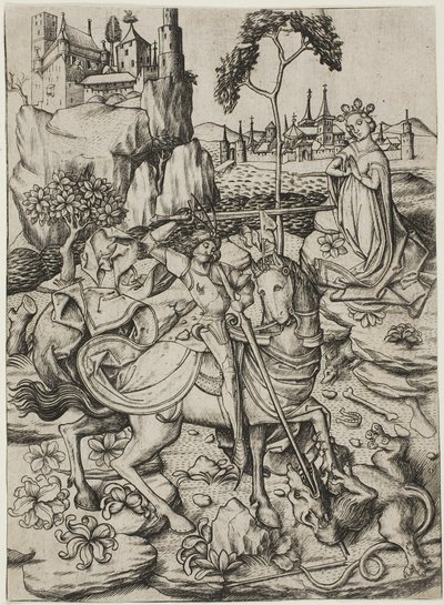 San Jorge con el nido de cigüeñas de Master E.S.