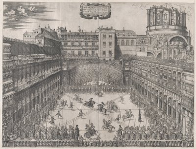 Speculum Romanae Magnificentiae: Torneo del Vaticano, 1565 de Master HCB