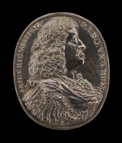 Federico III, 1609-1670, Rey de Dinamarca y Noruega 1648 [anverso], c. 1648 de Master H.L.T.