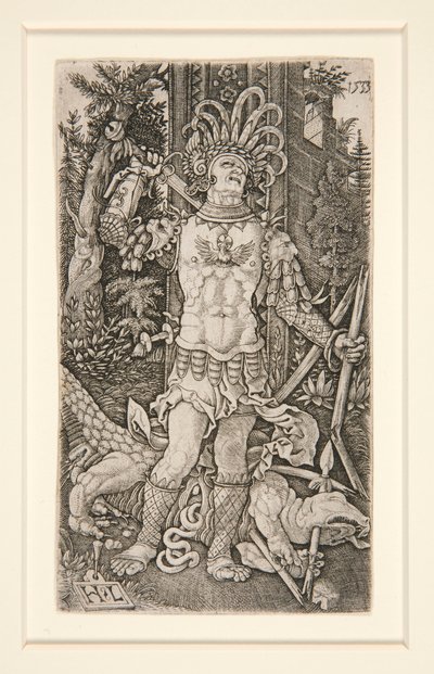 San Jorge matando al dragón de Master H. L.