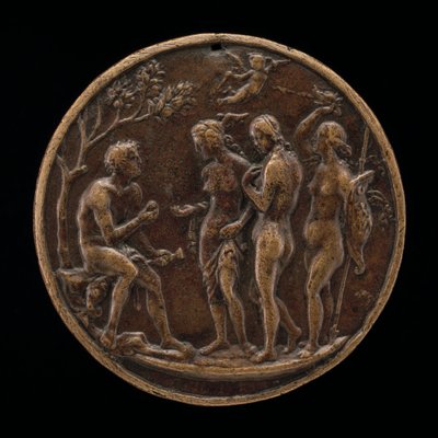 El Juicio de Paris, segunda mitad del siglo XV de Master IO.FF.