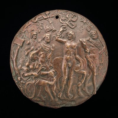 Fedra e Hipólito, segunda mitad del siglo XV de Master IO.FF.