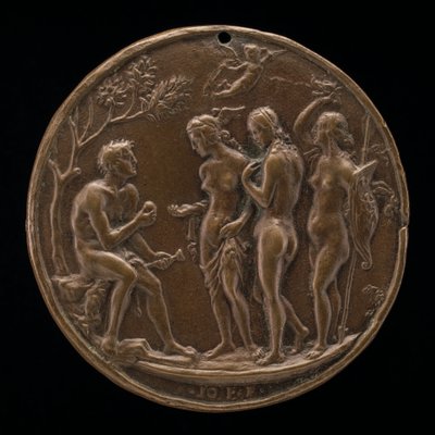 El juicio de Paris, segunda mitad del siglo XV de Master IO.FF.