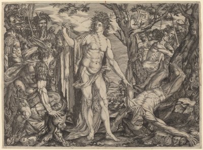 Apolo y Marsias de Master MF