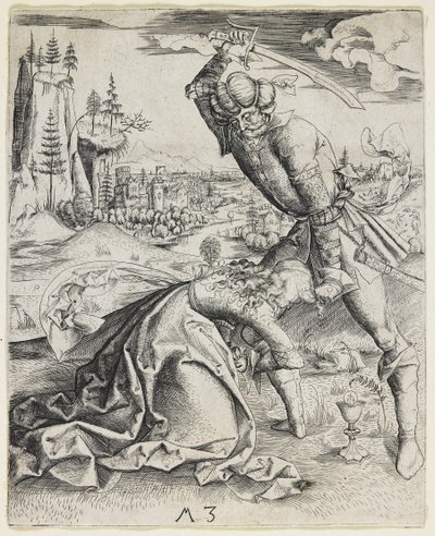 Decapitación de Santa Bárbara, c. 1501 de Master MZ