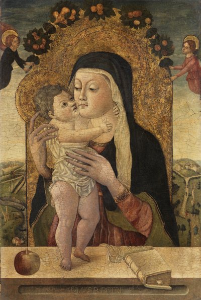 Virgen y Niño, c.1470-1500 de Master P. Petrus