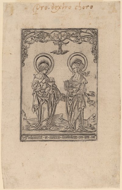 Santa María Magdalena y San Juan Evangelista de Master S