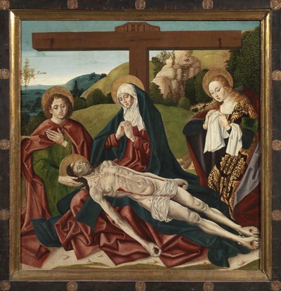 Lamentación (recto), c.1500-20 de Master Seilern