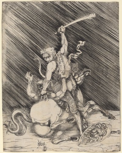 Hércules y Caco de Master of 1515