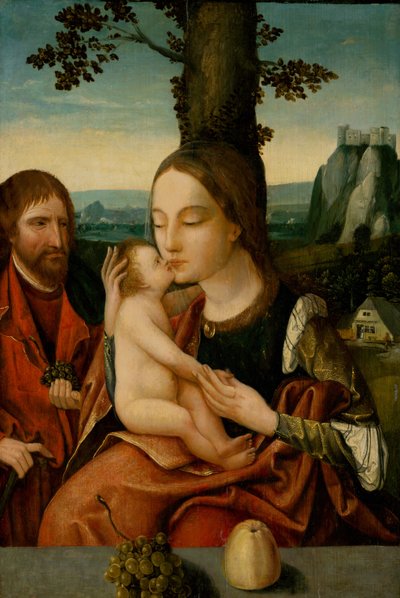 La Sagrada Familia, 1530 de Master of Antwerp