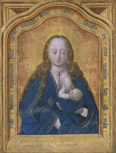 La Virgen amamantando al Niño de Master of Antwerp