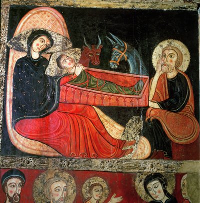 La Natividad, del Frontal del Altar de Santa Maria d