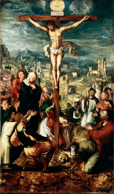 Calvario, siglo XVI de Master of Brunswick