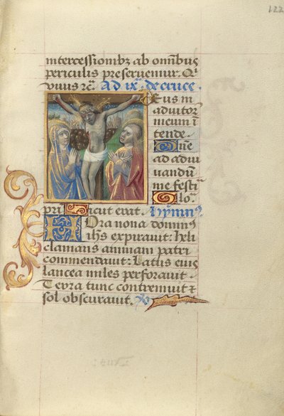 Crucifixión de Master of Cardinal Bourbon