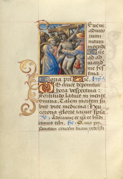 Descendimiento de la Cruz de Master of Cardinal Bourbon