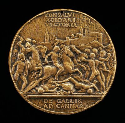 La Batalla de Cannae [anverso] de Master of Coriolanus