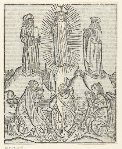 La Transfiguración de Cristo de Master of Delft (attributed to)