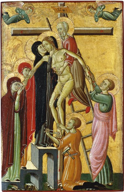 El Descendimiento de la Cruz de Master of Forli