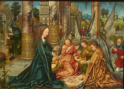 La Natividad de Cristo, c. 1510 de Master of Frankfurt