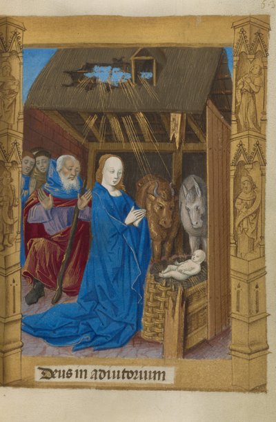 La Natividad de Master of Guillaume Lambert