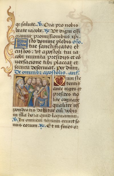 Todos los Apóstoles de Master of Jacques de Besançon