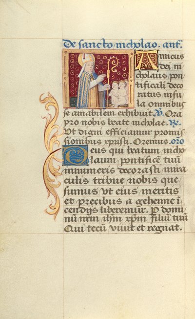 San Nicolás de Master of Jacques de Besançon