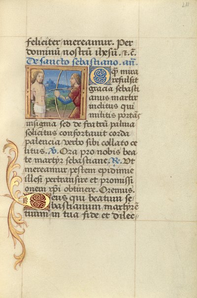 San Sebastián de Master of Jacques de Besançon