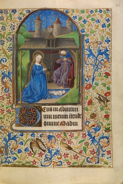 La Natividad de Master of Jacques of Luxembourg