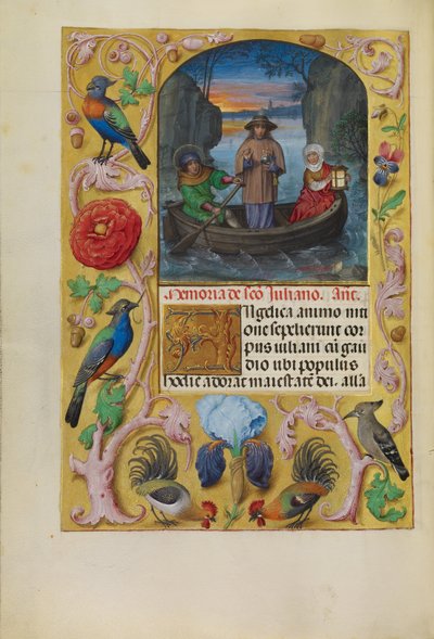 San Juliano y su esposa de Master of James IV of Scotland