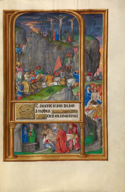 La Crucifixión de Master of James IV of Scotland