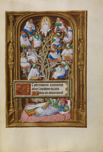 El Árbol de Jesé de Master of James IV of Scotland