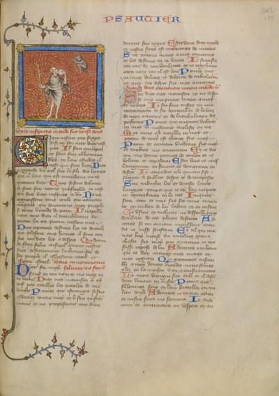 El necio y un demonio de Master of Jean de Mandeville