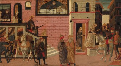 El Rapto de Lucrecia de Master of Marradi