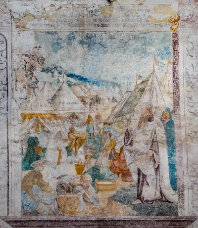 Frescos del Maestro de Messkirch en Heiligkreuztal-Mannaregen-WUS07852 de Master of Messkirch