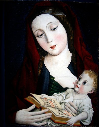 La Virgen y el Niño de Master of Osma