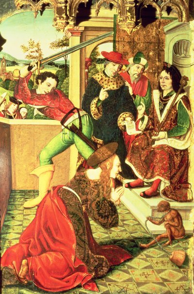 Martirio de Santa Eulalia de Mérida de Master of Paredes