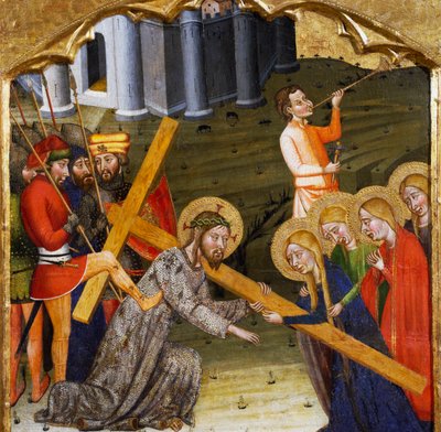 Jesús cargando la Cruz de Master of Rubió