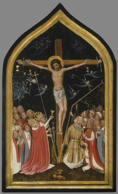 Cristo en la Cruz Viva de Master of Saint Veronica