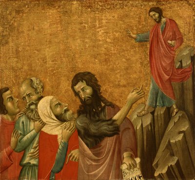 El testimonio de Juan el Bautista de Master of San Torpe