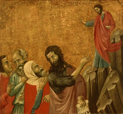 El testimonio de Juan el Bautista de Master of San Torpe