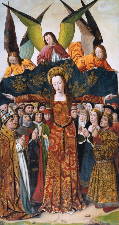 Virgen de la Misericordia de Master of Santa Maria del Campo